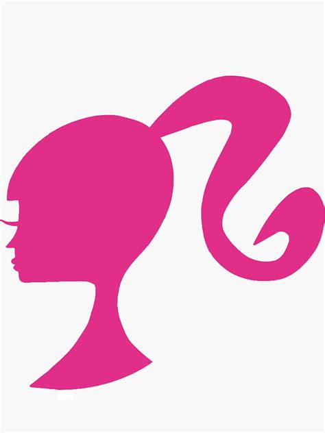 "BARBIE LOGO" Sticker for Sale by noahsbel | Redbubble