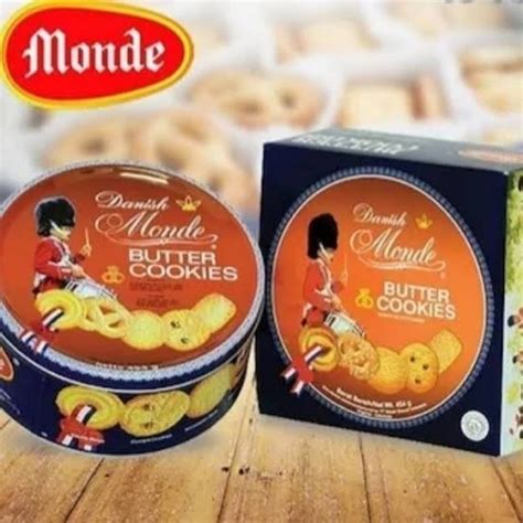 Jual Monde Butter Cookies 908g Biskuit Kaleng Shopee Indonesia