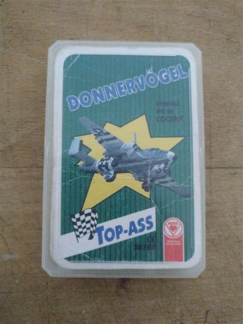 Altes Donnerv Gel Top Ass Quartett Flugzeuge Nostalgie Acheter Sur Ricardo