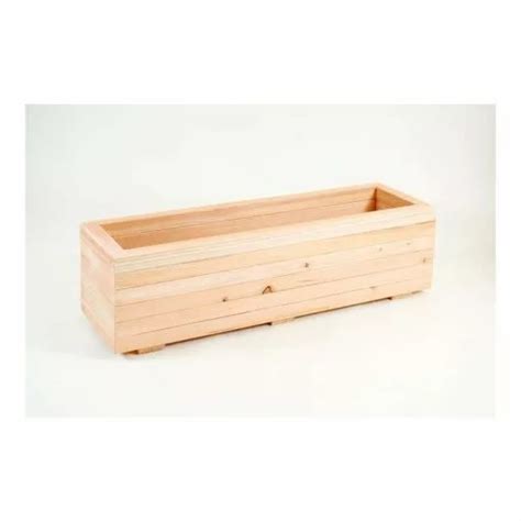 M Larch Timber Large Trough Planter Meaningful Birthday Gift