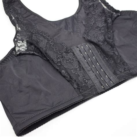 Men Sissy Bra Crossdreser Lace Front Opening Transgender Brassiere Sexy Lingerie EBay