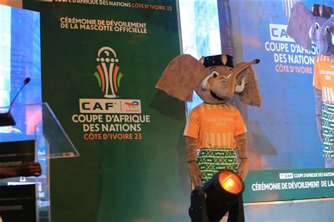 Sport Présentation officielle de la mascotte de la CAN Côte d Ivoire