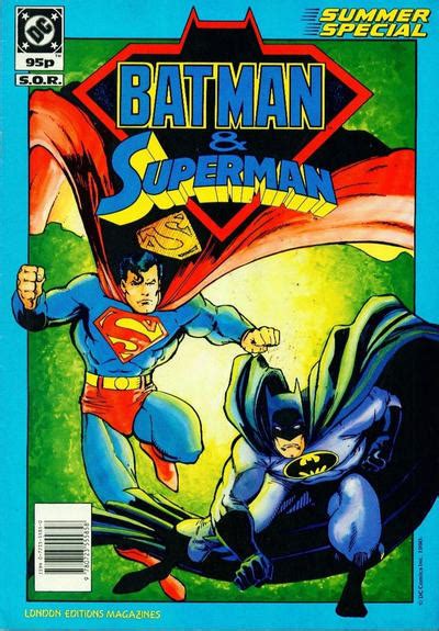 Batman And Superman Special 1 Summer Special Issue