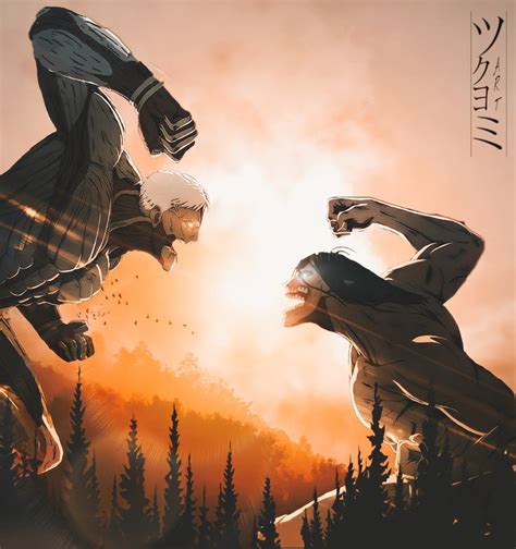 Attack Titan Vs Armored Titan