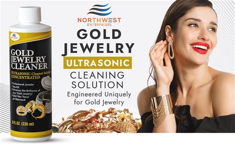 Northwest Enterprises Gold Jewelry Cleaner Ultrasonic Jewelry Cleaner Solution