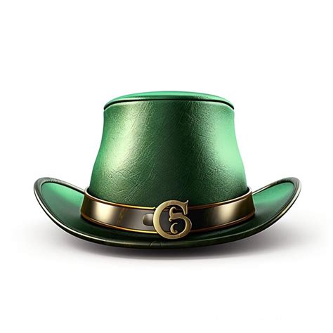 Premium Photo St Patricks Hat With Clover Vector Illustration