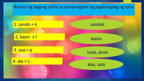 Filipino 3 Yunit Iii Aralin 4 Pagpapalit At Pagdaragdag Ng Mga Tunog