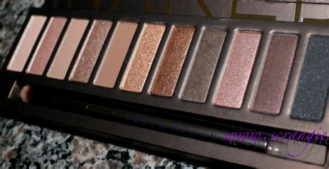 Scrangie Urban Decay Naked Palette Swatches And Review