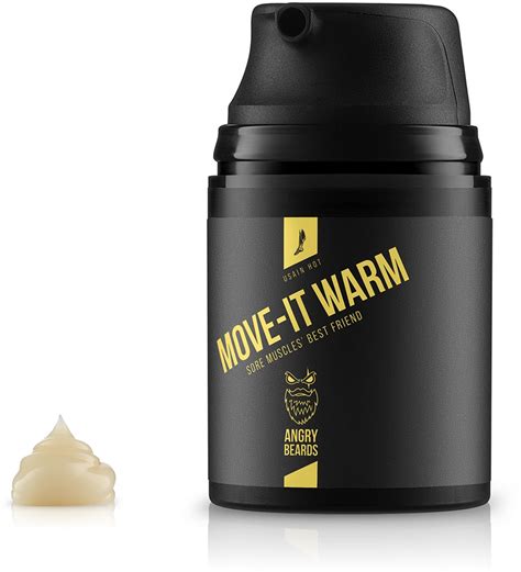 Angry Beards Usain Hot Move It Warm W Rmendes Gel Zum Lockern Von Muskeln Und Gelenken Notino At
