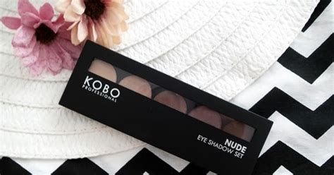Kolorowo I Pachn Co Kobo Professional Paleta Cieni Nude Recenzja Swatche Makija