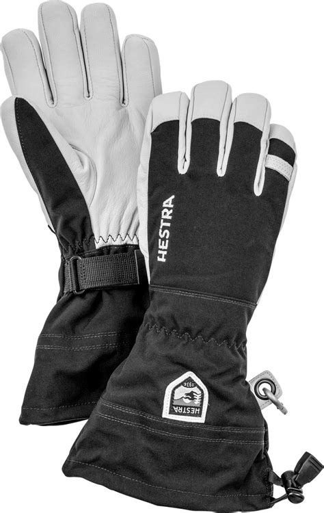 Hestra Army Leather Heli Ski Glove Mens Ski And Snowboard Gloves In