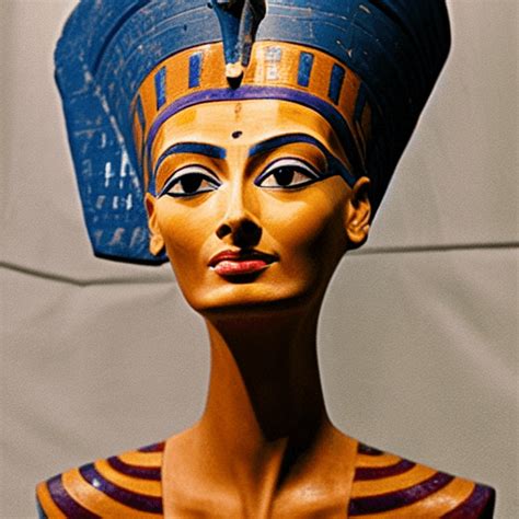 Beautiful Nefertiti Graphic · Creative Fabrica