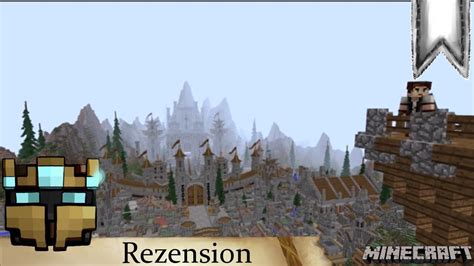 Stadt Von Jeracraft Rezension Mittelalter Minecraft Youtube