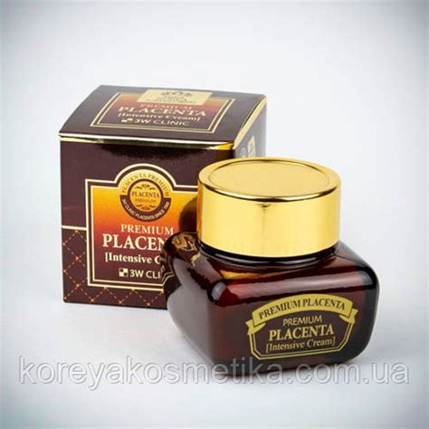 Купить Крем с плацентой 3W Clinic Premium Placenta Age Repair Cream ...