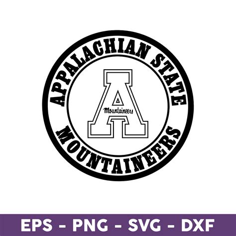 Appalachian State Mountaineers Svg Appalachian State Mounta Inspire
