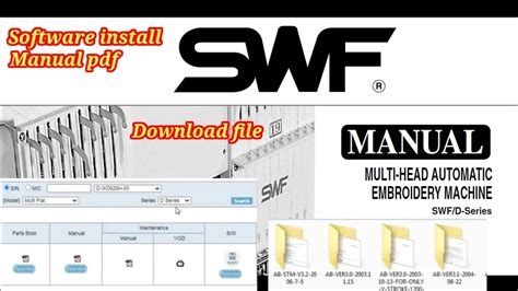swf  wdh seri  file system software buku manual youtube
