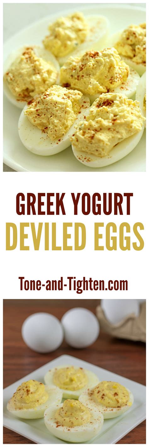 Greek Yogurt Deviled Eggs | #site_title