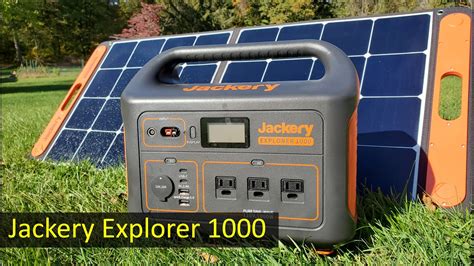 Jackery Explorer Portable Power Station Review And Testing Youtube