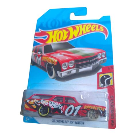 Chevelle Ss Wagon Red Hot Wheels Scale Hobbies Toys Toys Games On Carousell