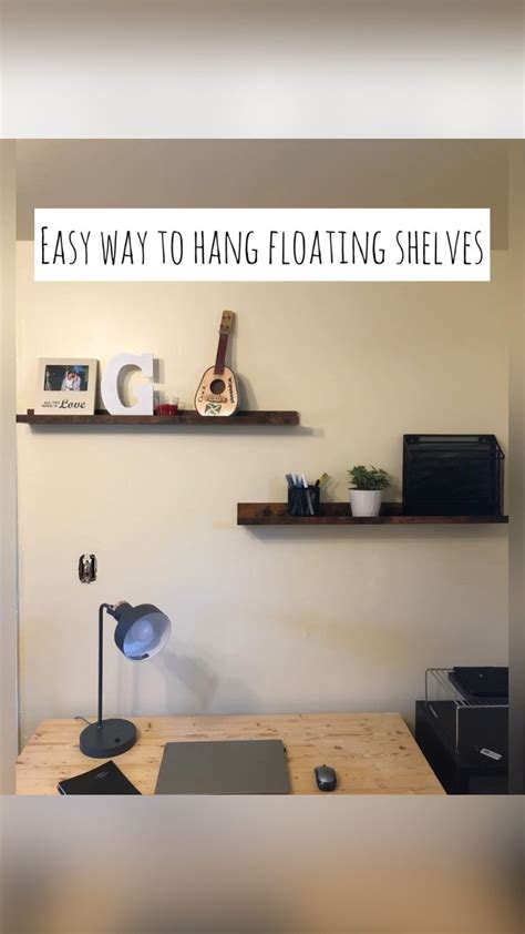 Easy Way To Hang Floating Shelves Diy Shelves Bedroom Diy Furniture