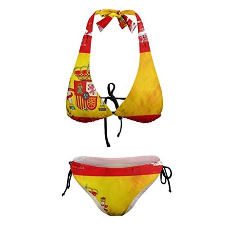 Bikini Con La Bandera De Espa A Espa Oler A