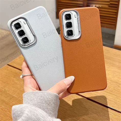 For Infinix Hot G X Pro X Pro Plus X Leather Texture Solid Color Back