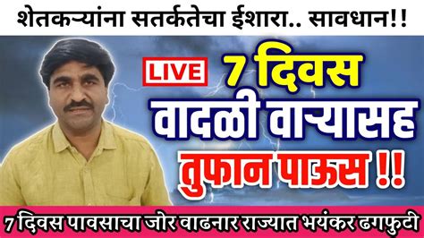 Panjabrao Dakh Live पजब डख लईवह हवमन अदज havaman andaj