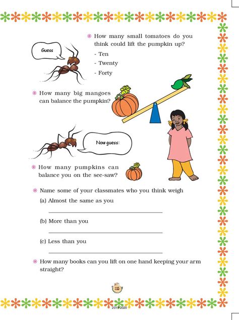 Ncert Book Class 3 Maths Chapter 8 Who Is Heavier Aglasem Schools