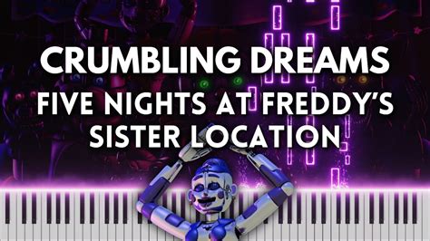 Crumbling Dreamsballoras Music Box Fnaf Sister Location Piano Cover Free Midi Youtube