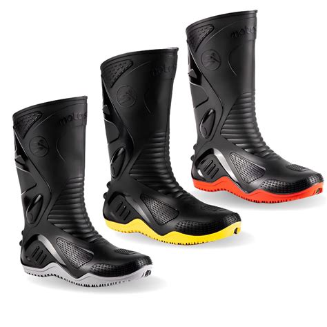 Qual A Melhor Bota Impermeável Para Motociclista - Bota Motociclista de Chuva Impermeável Cano Longo PVC Motosafe - Teknoluvas