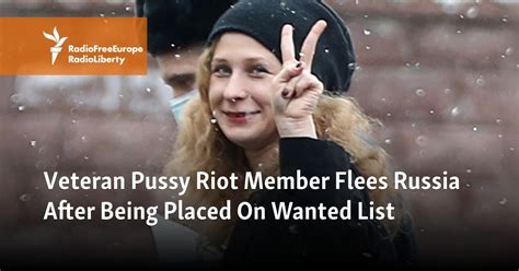 Veteran Pussy Riot Member Flees Russia After Being Placed On Wanted List