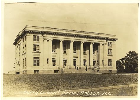 Surry County Courthouse Dobson N C