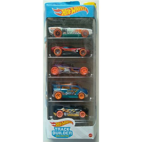 Kit Carrinhos Hot Wheels TRACK BUILDER COVERTTE ACTION HW