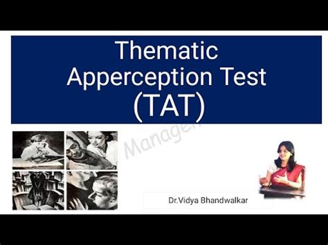 Thematic Apperception Test Tat L Henry Murray And Christina Morgan