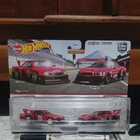 Jual Hot Wheels Premium 2 Pack Nissan Skyline Silhouette LB ER34 Super Silhouette Nissan