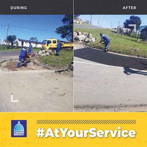 eThekwini Municipality on Twitter: "A team was on site to repair