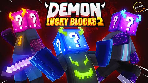 Demon Lucky Blocks 2 By The Craft Stars Minecraft Skin Pack