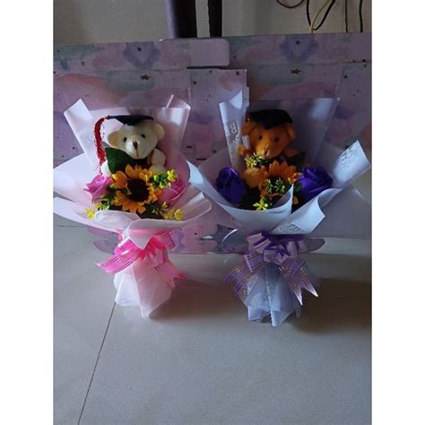 Graduation Bear Bouquets Shopee Malaysia