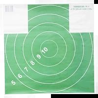 Мишень Remington №4 грудная 500х500 зеленая (в уп 500шт.) (00157479 ...