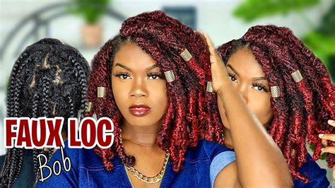 Easy Jumbo Faux Locs Tutorial Ft Shake N Go Freetress Braid Poppin Twist Youtube Jumbo Faux