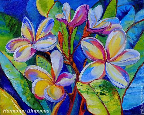 Plumeria Painting At Explore Collection Of