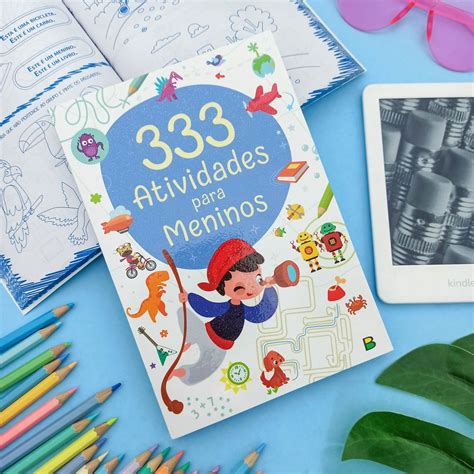 Combo Livro Atividades Para Meninos Atividades De Explore A