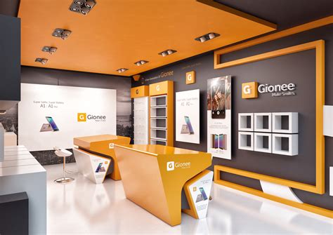 mobile store design behance