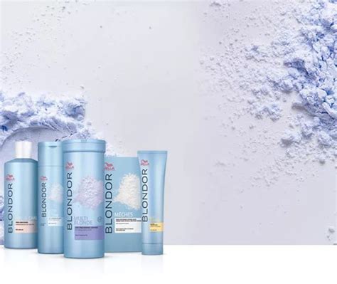 Multi Blonde Powder Hair Lightening Powder Wella Professionals How To Lighten Hair