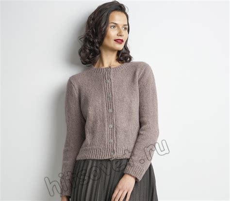 Жакет спицами модные модели со схемами и описанием