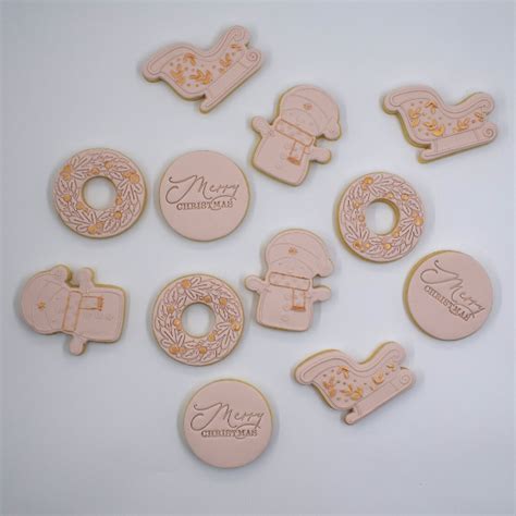 A Nude Christmas Christmas Cookies Sydney Personalised Cookies