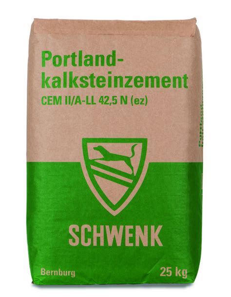 Cement Portlandsk Sm Sn Schwenk Cem Ii A Ll N Kg