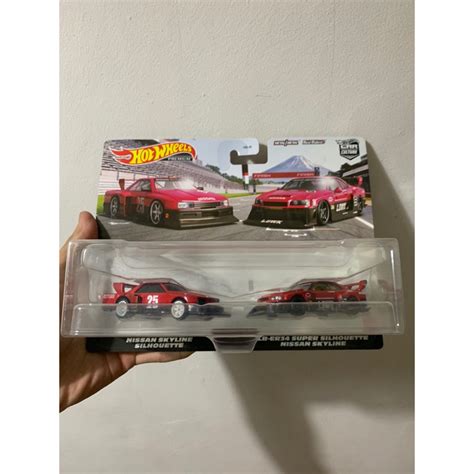 Jual Termurah Hot Wheels Two Pack Lbwk Skyline Silhouette Lbwk Er Super Silhouette