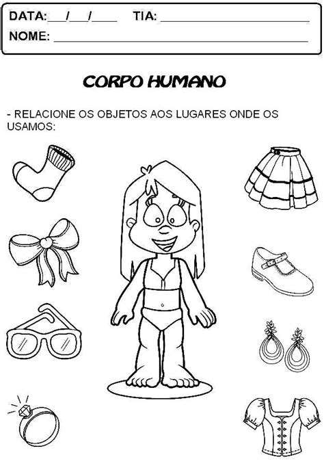 Aprender Brincando Corpo Humano E Sentidos