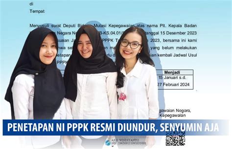 INFO RESMI Jadwal Penetapan NI PPPK 2023 DIUNDUR 27 Februari 2024